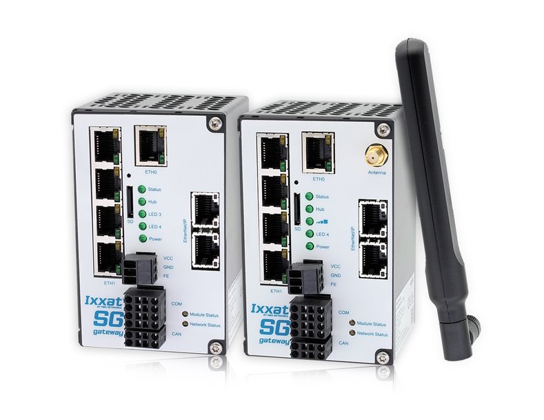 IEC 61850 ve IEC 60870 için LTE desteği ile yeni Ixxat Smart Grid Ağ Geçitleri